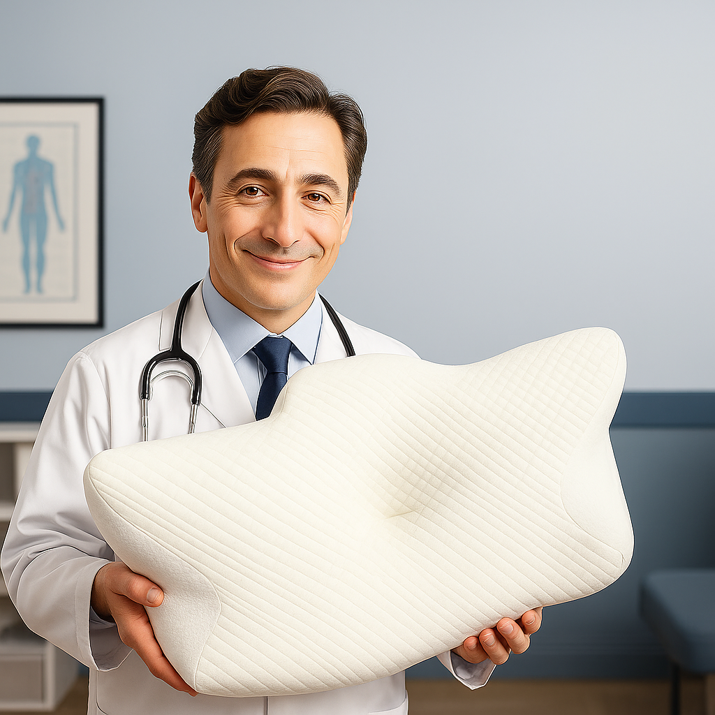 Orness Orthopédique™ - Oreiller Cervical Mousse Mémoire